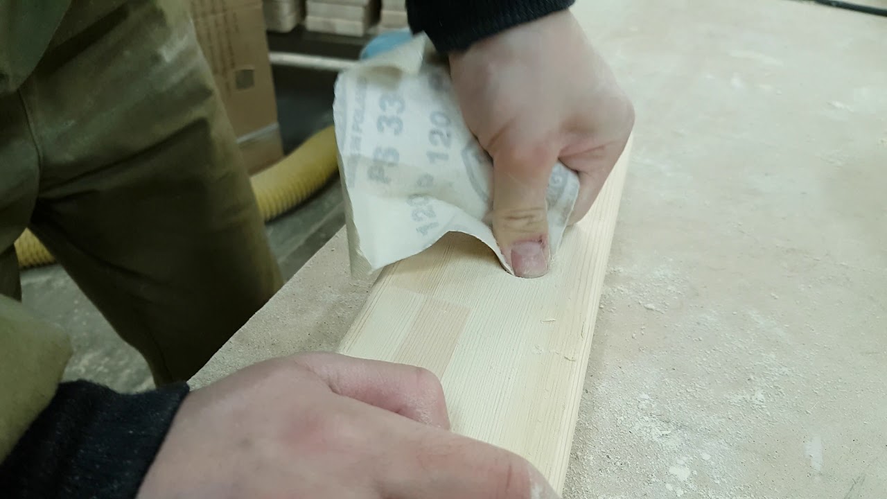 Ручная шлифовка мелких элементов