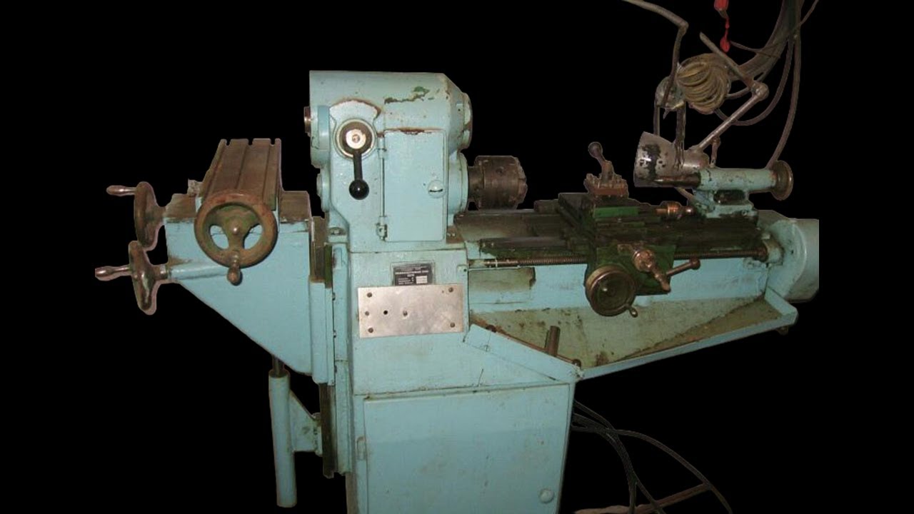 Школьный экспериментальный универсальный станок СССР //  School experimental universal machine tool