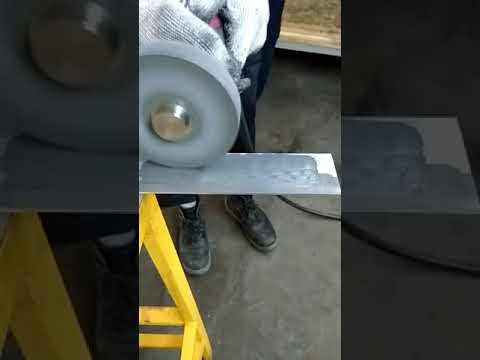 Шлифовка алюминия (полировальная паста M20)