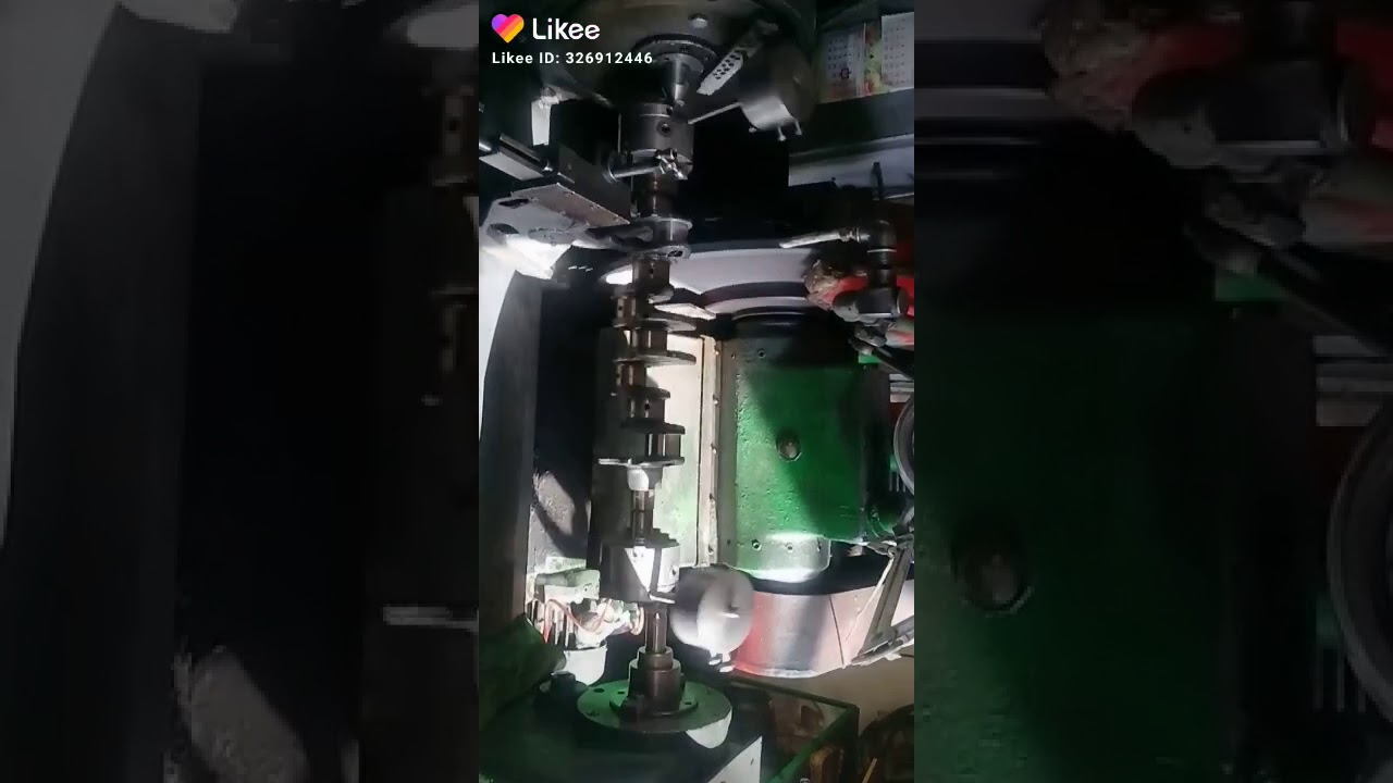 Шлифовка коленвала.  Начнем выстовлять шатунные шейек!