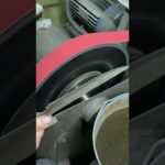 Шлифовка ножа из стали Elmax