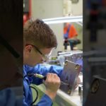 Шлифовка отверстий части ПФ #injectionmolding #mold