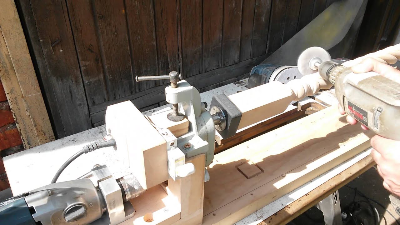 Шлифовка витой балясины (Polishing a twisted baluster)