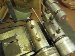 Самодельный бесцентрово-шлифовальный станок N3 homemade centerless grinding machine