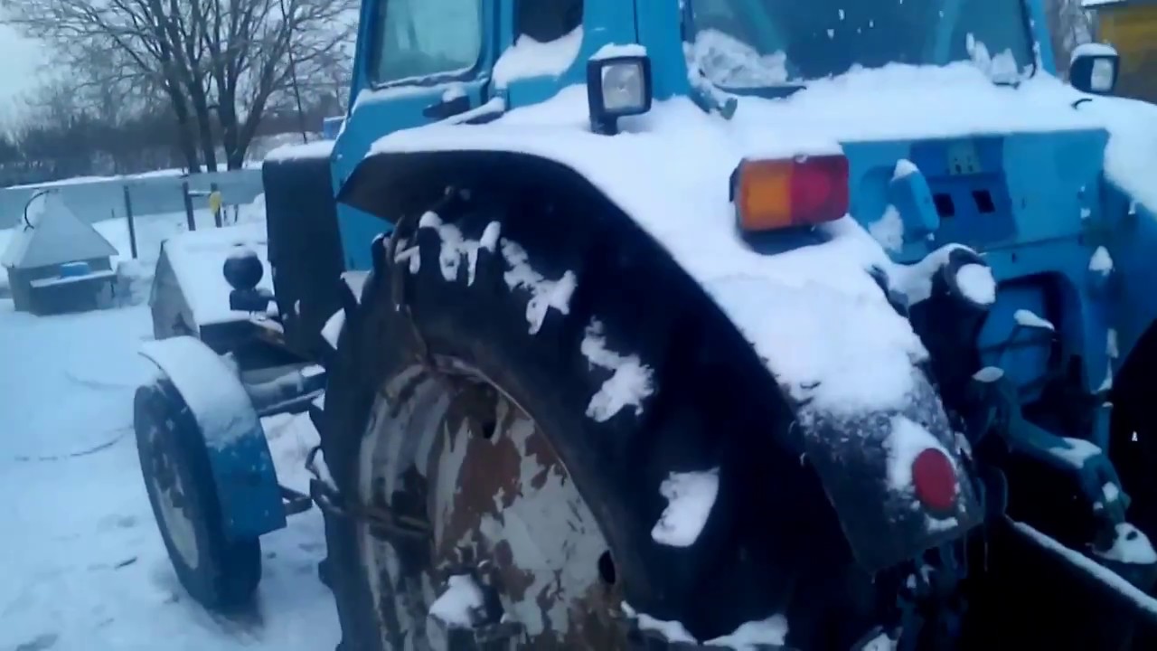 Самодельный отвал на МТЗ