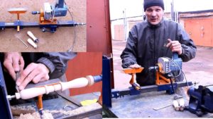 Самодельный токарный станок по дереву своими руками.Часть1.Homemade Wood Lathe