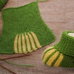 Самые легкие пинетки на двух спицах ? Etsy Two needle booties