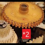 Sharp WF-939. Забавная математика: 1 поломанная шестерня + 1 поломанная шестерня = 1 целая шестерня