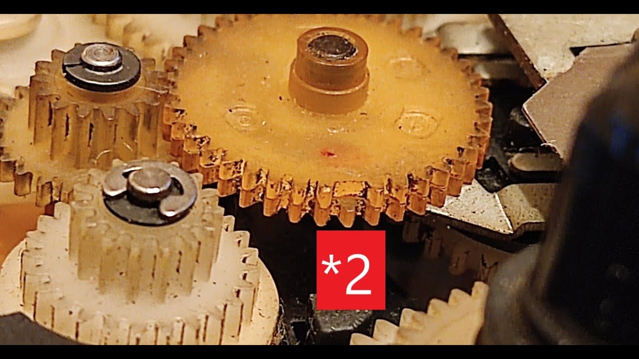 Sharp WF-939. Забавная математика: 1 поломанная шестерня + 1 поломанная шестерня = 1 целая шестерня