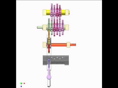 Shifting gear mechanism 5