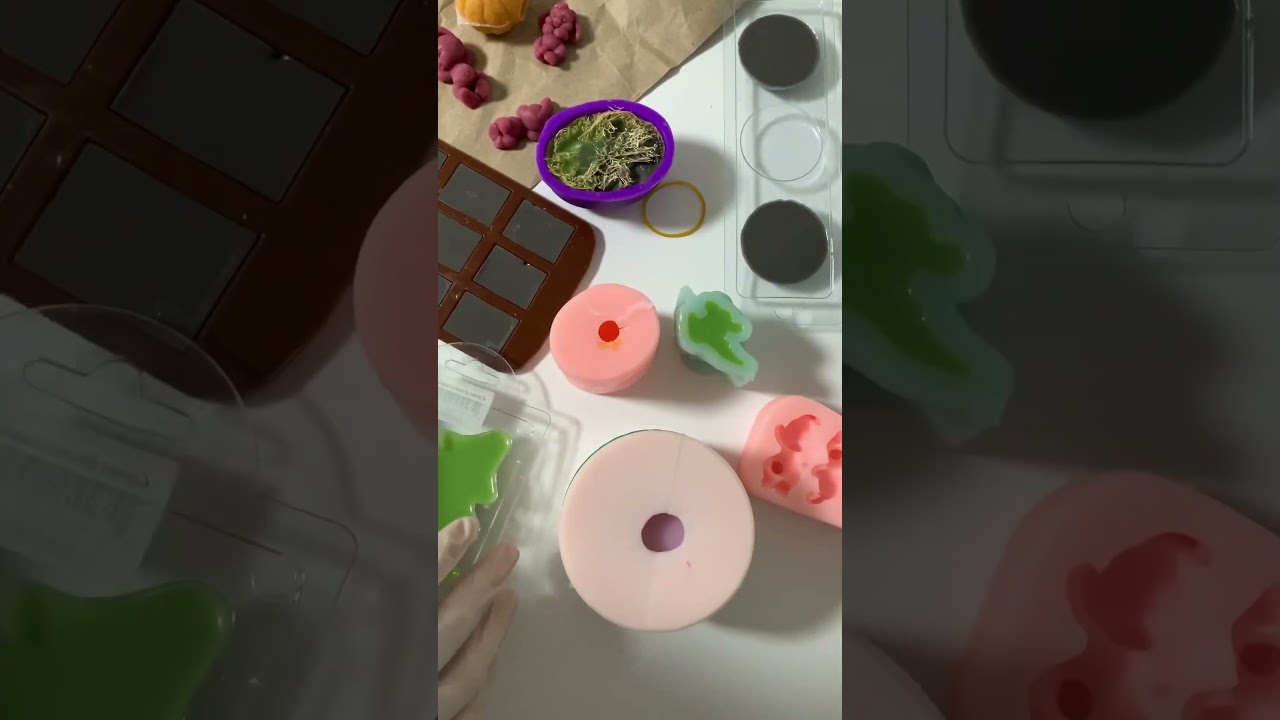 Силиконовые и пластиковые формы для мыла❤️
