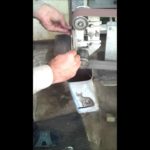 Слесарка клинка после термообработки