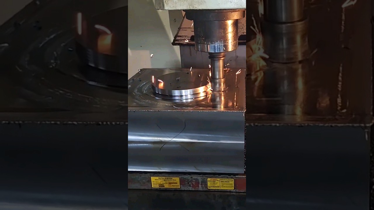 Spark roughing.Искровая черновая обработка.