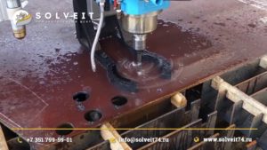 Станок для плазменной резки и сверления листового металла