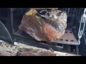 Станок для резки камня полуавтомат  Stone cutting machine semi automatic