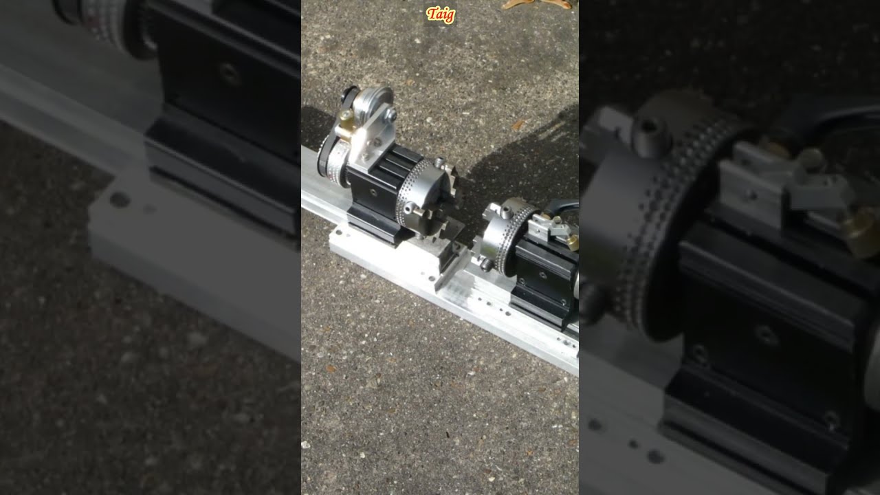 Станок конструктор с двумя станинами // Machine constructor with two beds  #Shorts