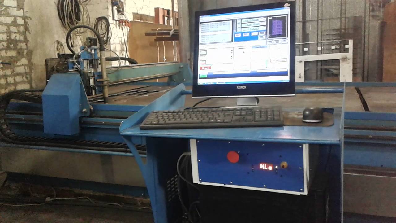 Станок плазменной резки +  Hypertherm 105A Качественный рез.