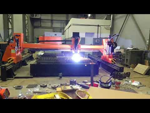 Станок плазменной резки с ЧПУ Hypertherm HPR400. Нержавейка 40 мм