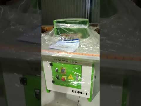 Станок щеточно-шлифовальный WoodTec BSM-1 #шлифовальный станок #щеточныйстанок #станоклиондрев