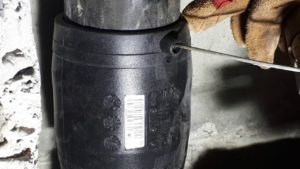 Сварка пнд трубы электросварной муфтой аппаратом ручной дуговой сварки