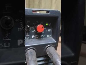 Сварочный аппарат Pico 162. Поджиг и горение дуги электрод четверка МР-3.