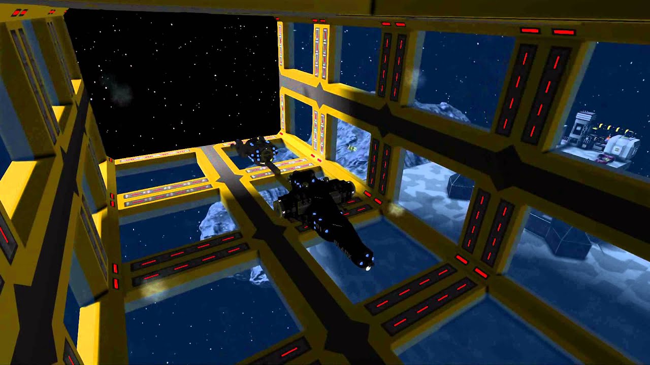 Сварочный цех в Space Engineers