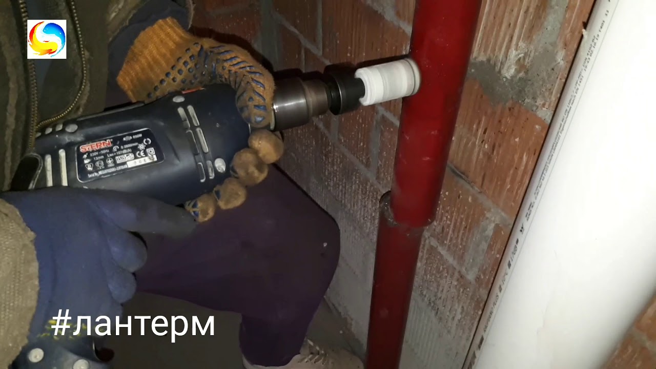 Сверление отверстий в стальной трубе коронками по металлу ТМ #@milwaukeetoolua