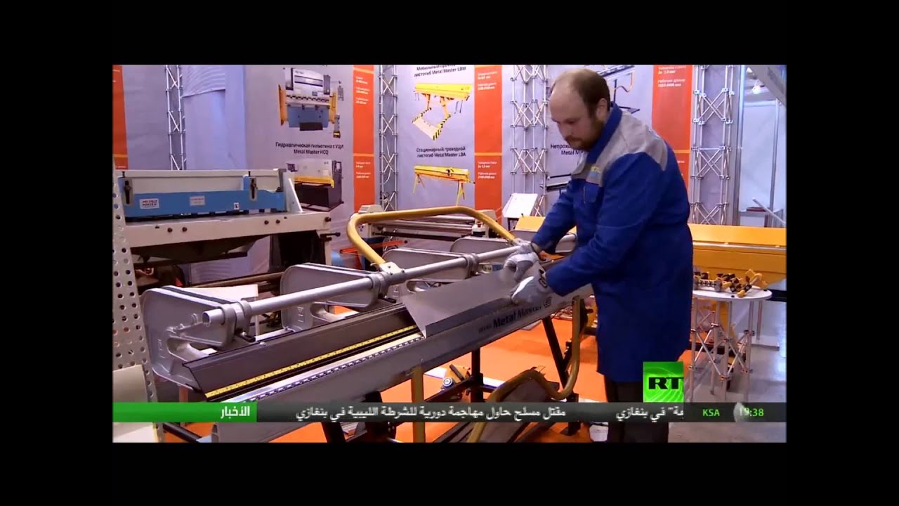 Сюжет о станках Metal Master на телеканале Russia Today