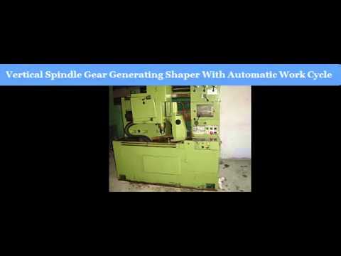 TOS OHO 50 Gear Shaper High Speed With Hydraulic Tailstock & Hydraulic Clamping For Sale