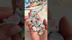 Техника имитации камня из полимерной глины #лепка #украшения