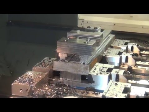 Тиски станочные. Пример фрезерной обработки. Сборка тисков.