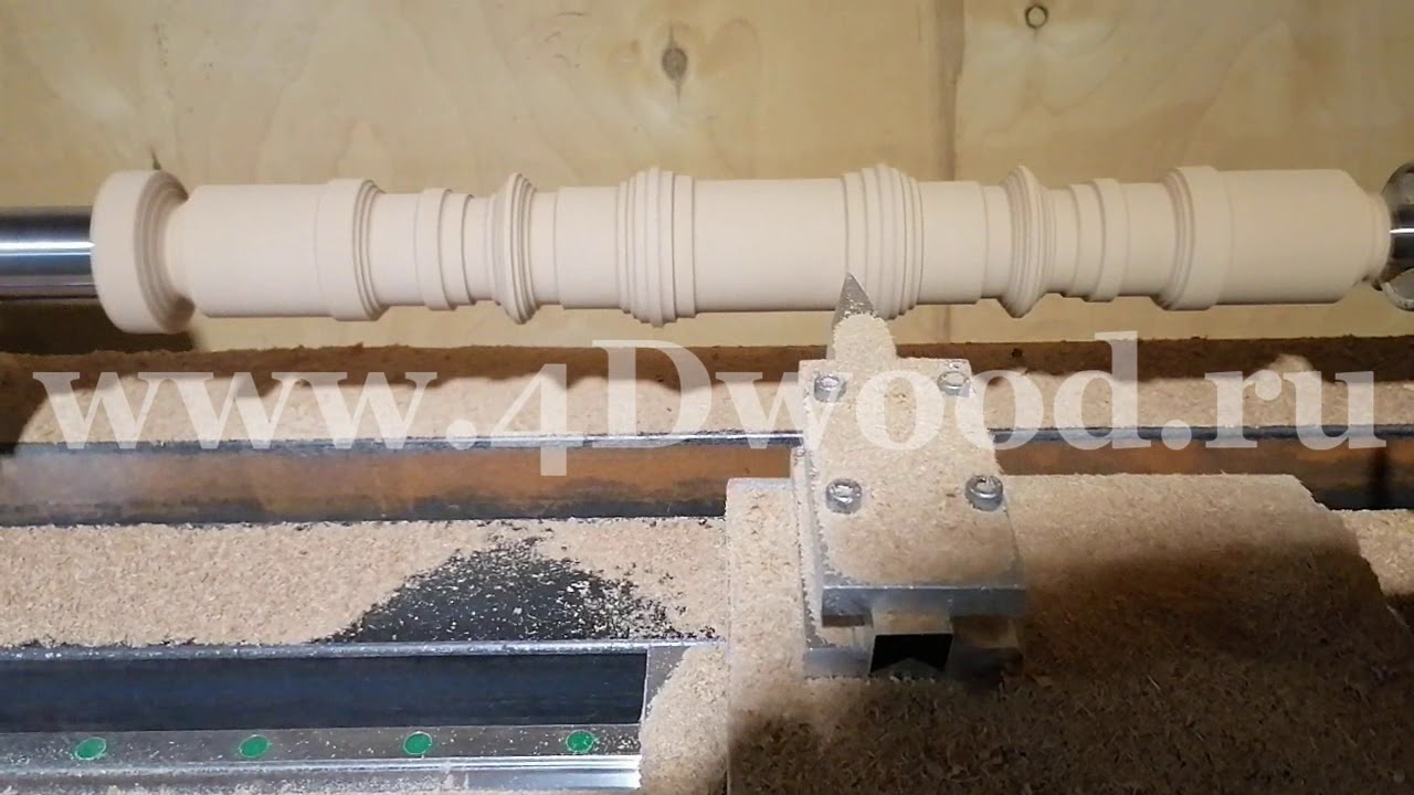 Точим резцом и точим фрезой. Самодельный токарник ЧПУ.