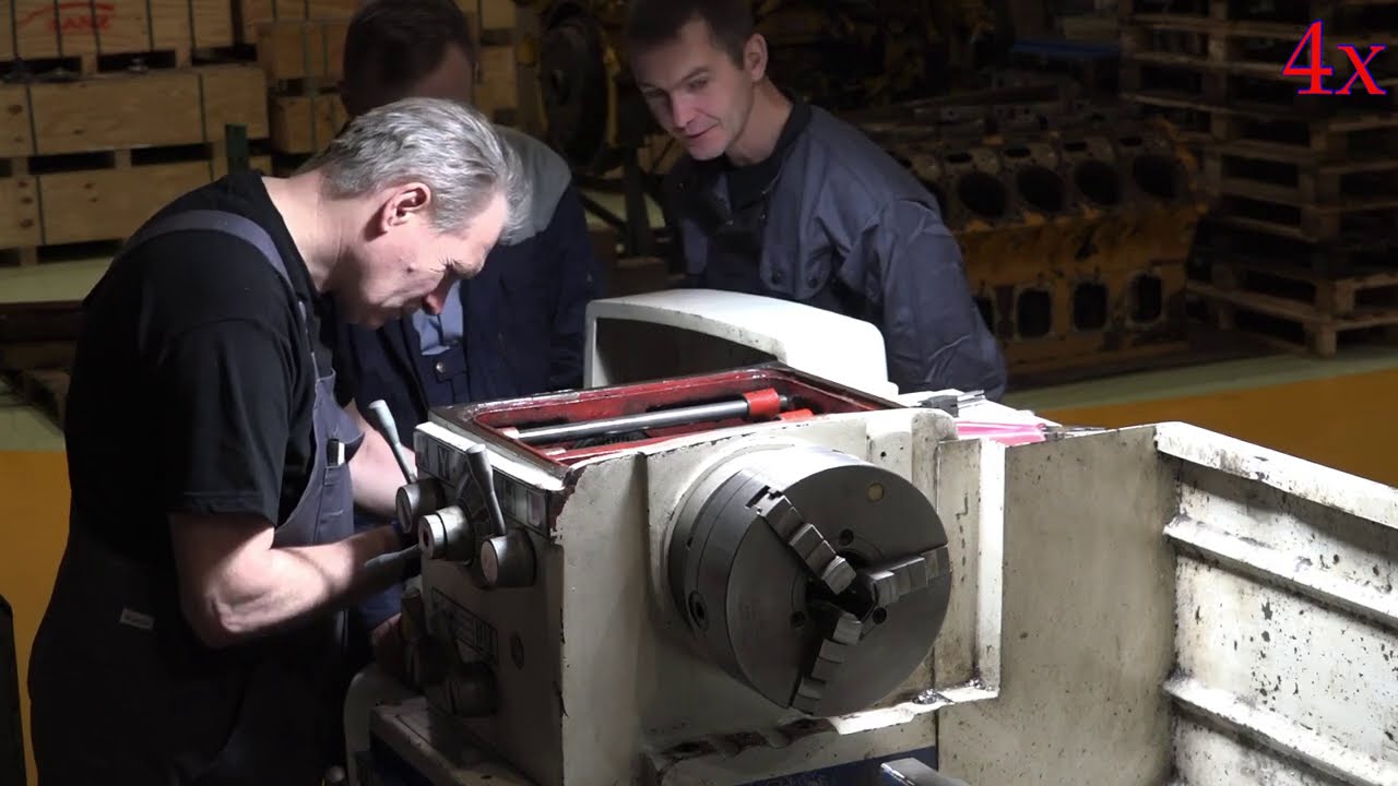 Токарки пока не будет-ремонт станка.