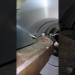 Токарная обработка. сталь 45. Расточка #cnc #gear #metalworking