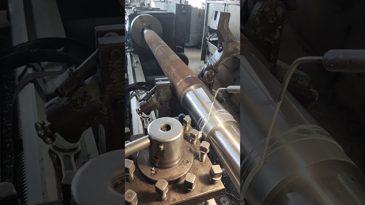 Токарная обработка вала на станок ДИП-300 #shortvideo #shortsvideo #sorts #engineer #cnc #tech