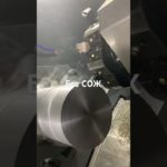 Токарные работы без СОЖ для предотвращения попадания на ролики люнета #чпу #cnc #обработка #factory