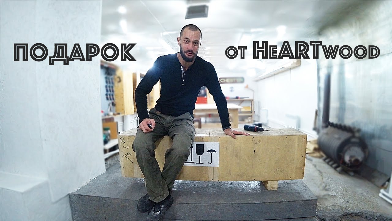 Токарный станок по дереву Корвет 76. Подарок от Миши HeARTwood