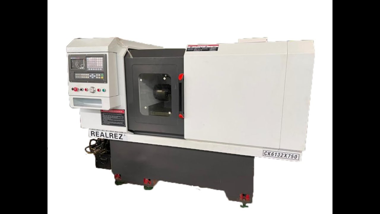 Токарный станок с ЧПУ RealRez CK 6132/750