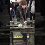 Токарный станок с педальным приводом