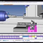 TopSolid 7 CAM | Обработка на токарно-фрезерном станке DMG MORI MT детали типа "Корпус"