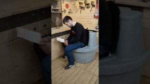 💩Торфяной туалет Rostok #дом #дача #сад #инструмент