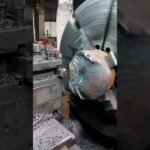 Торцовка кривой заготовки на удар🫣/ДИП-500 в работе 🔥/Токарная обработка на станке 1М65!!!