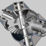 УГЛОВАЯ ЗУБЧАТАЯ МУФТА ДЛЯ ПОДВИЖНЫХ ВАЛОВ - 1.2