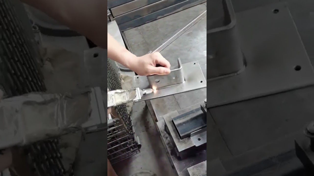 Удивительный аппарат лазерной сварки #shorts