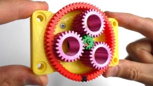 ? Уникальный планетарный редуктор 354 :1 на 3D принтере 3d print #Shorts  Игорь Белецкий