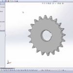 Уроки SolidWorks: 4. Зубчатое колесо и звездочка для цепи в GearTeq (kb.menzulov.ru)