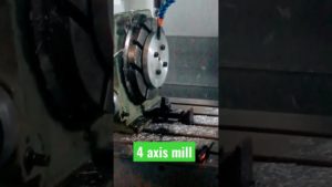 Установка 4ой Оси на фрезерный ЧПУ станок. installation of 4 axis on a CNC milling machine. #cnc