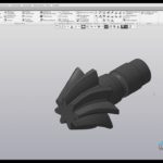 Видеоуроки Компас 3D V17 Спиральная коническая вал-шестреня