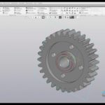 Видеоуроки Компас 3D V18 Зубчатое колесо (учебный чертеж)