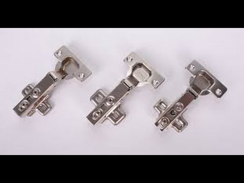 Виды мебельных петель